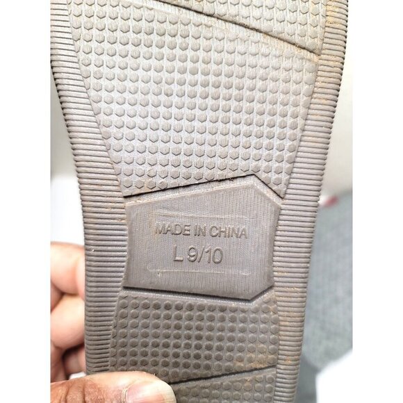 Washington State Cougars Womens Gray Knit Button Boots With Logo Patch - Picture 8 of 9